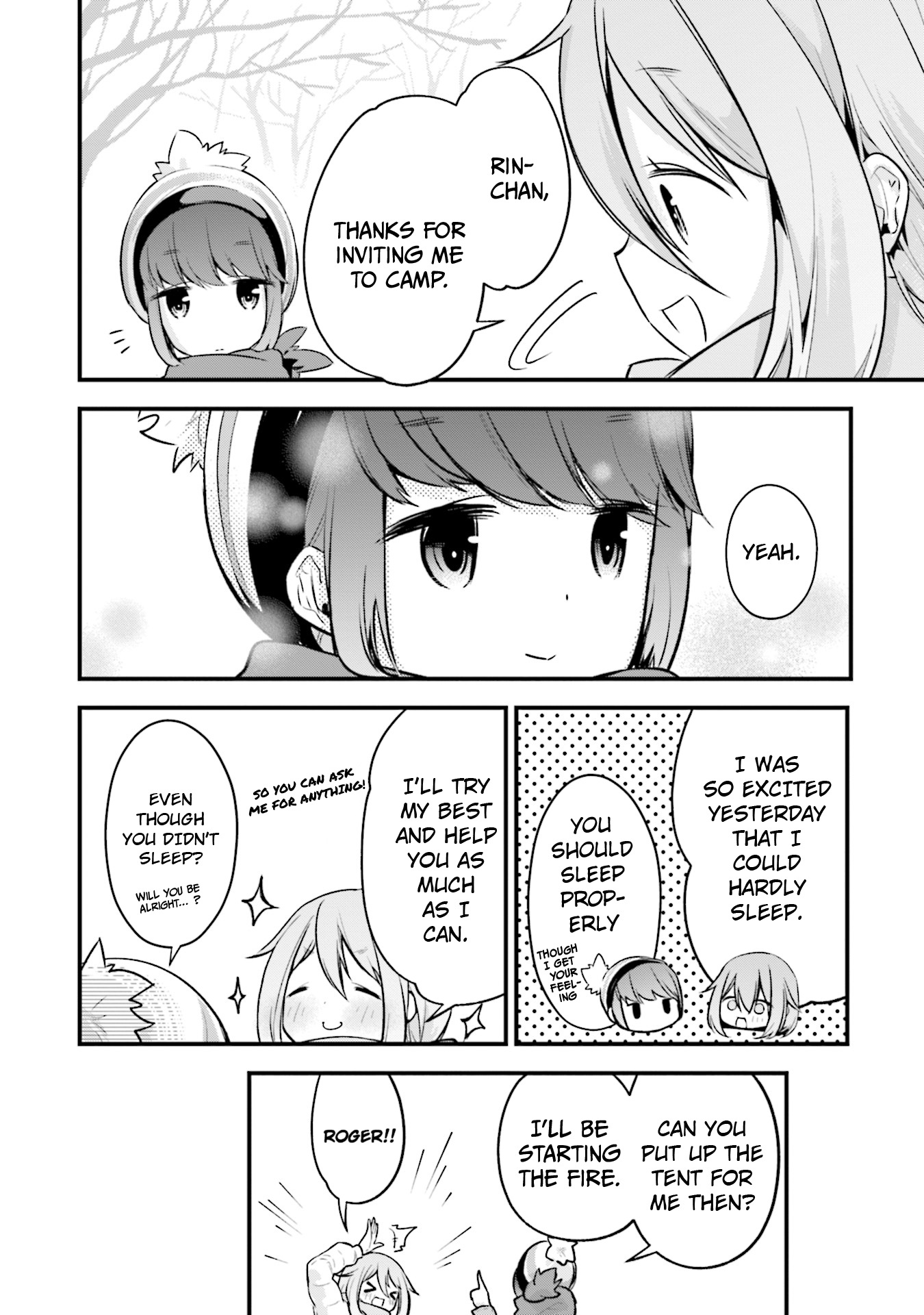 Yuru Camp △ Anthology Comic - Vol.1 Chapter 12: Rin's Awakening (Hayashi Ichi)