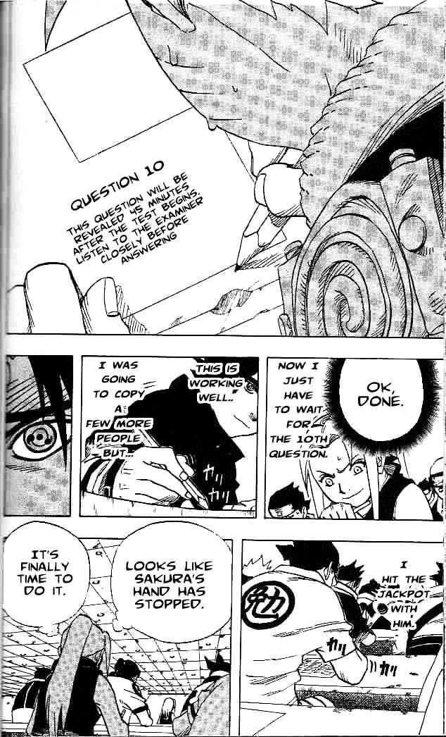 Naruto - Vol.5 Chapter 42 : Each Person's Battle!!