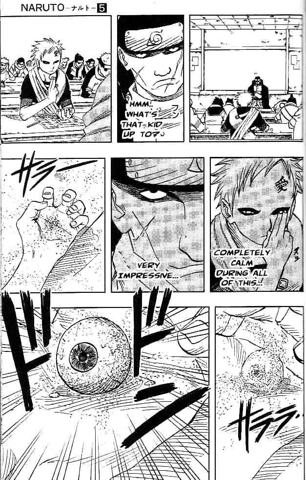 Naruto - Vol.5 Chapter 42 : Each Person's Battle!!