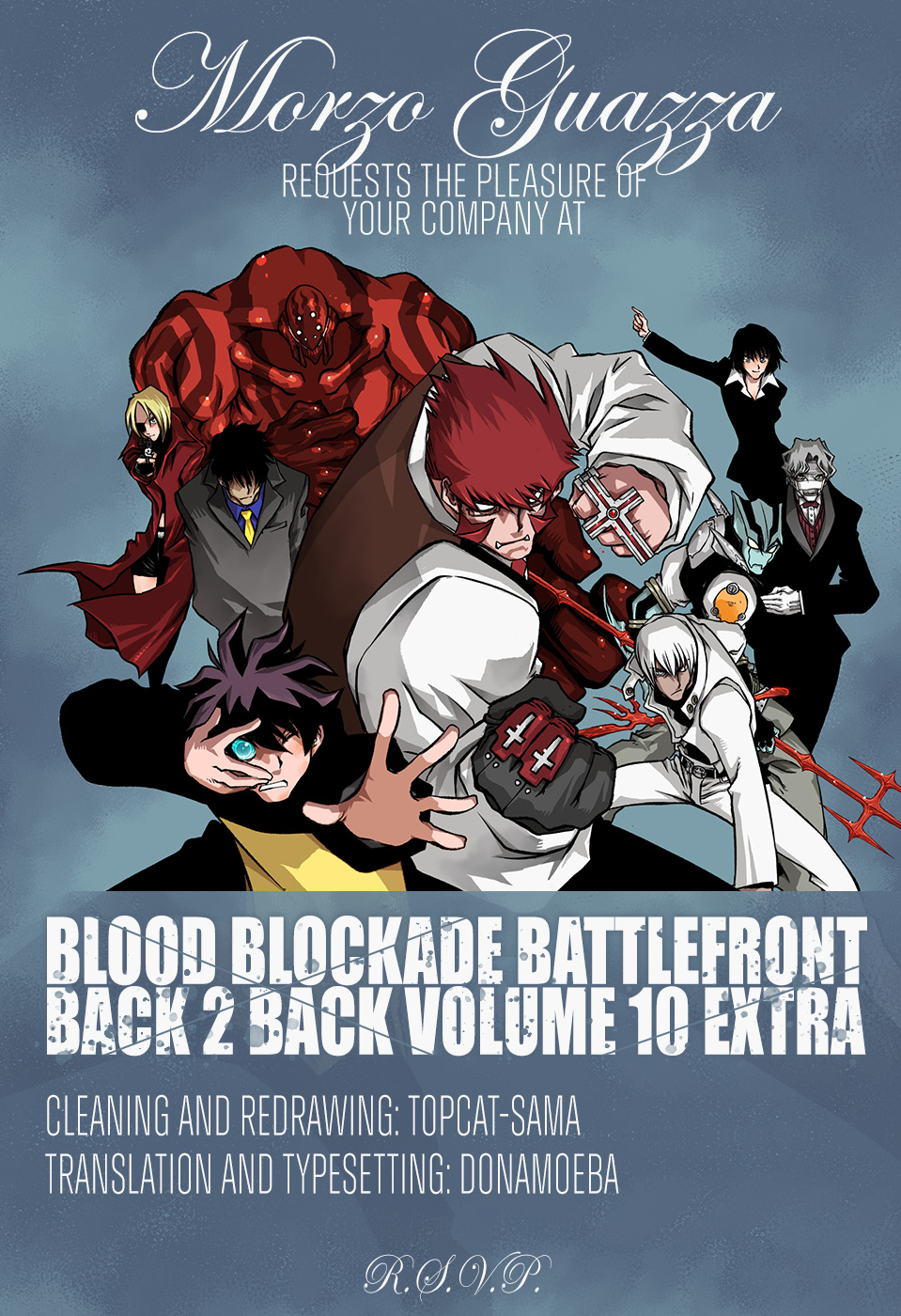 Kekkai Sensen - Back 2 Back - Vol.10 Chapter 30.5: Volume 10 Extra