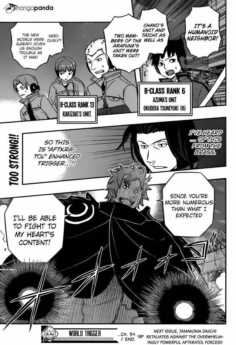 World Trigger - Chapter 54 : Aftkratol