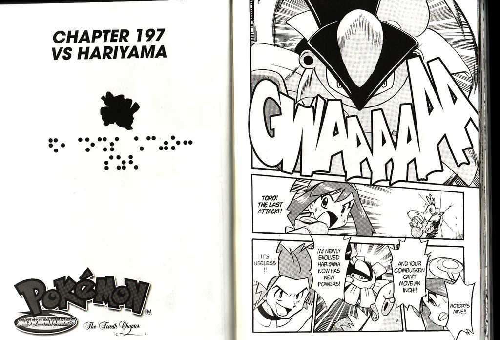 Pocket Monster Special - Vol.16 Chapter 197 : Vs Hariyama