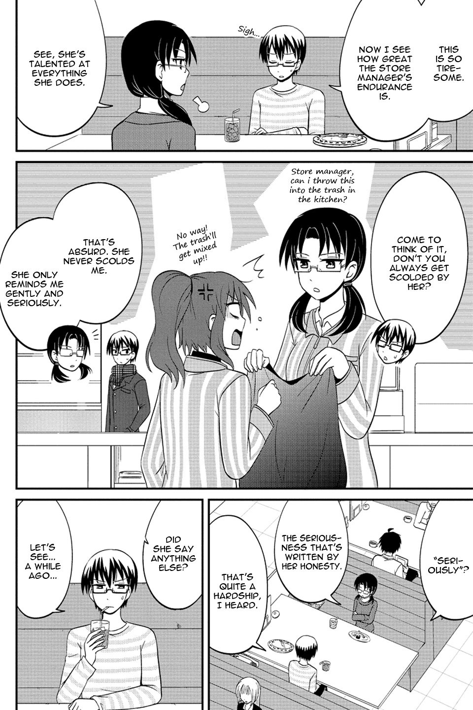 Kyoudai Hodo Chikaku Tooimono Wa Nai - Chapter 57: Glasses & Glasses (Part 2)