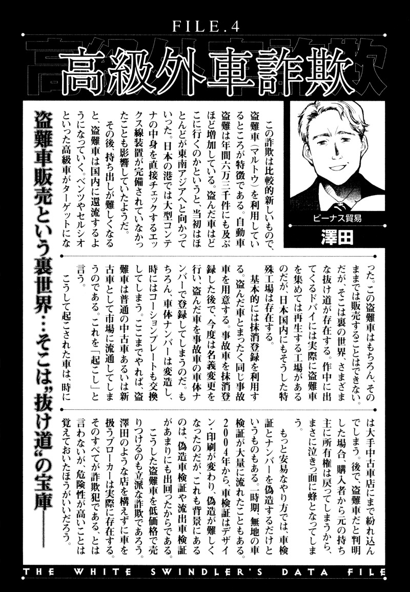 Kurosagi - Vol.1 Chapter 10 : High Class Foreign Car Fraud (Latter Part)