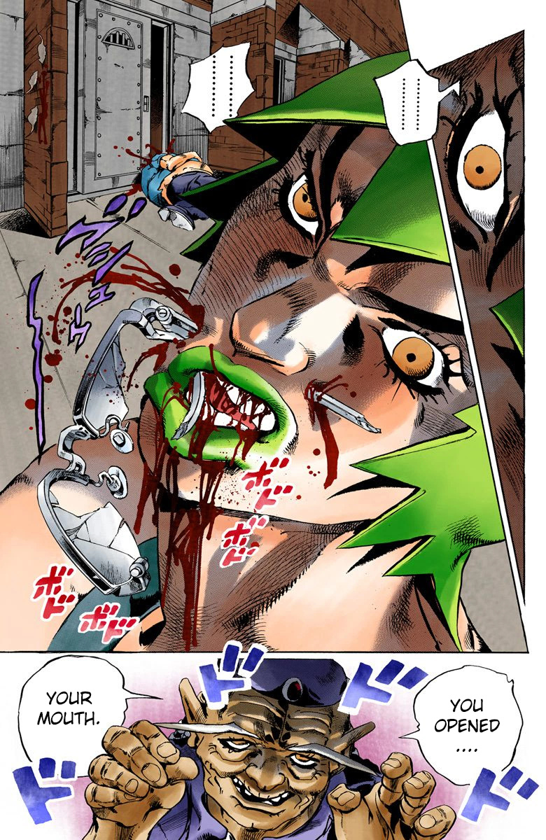 Jojo's Bizarre Adventure Part 6 - Stone Ocean - Vol.8 Chapter 69: Burn, Dragons S Dream! Part 3