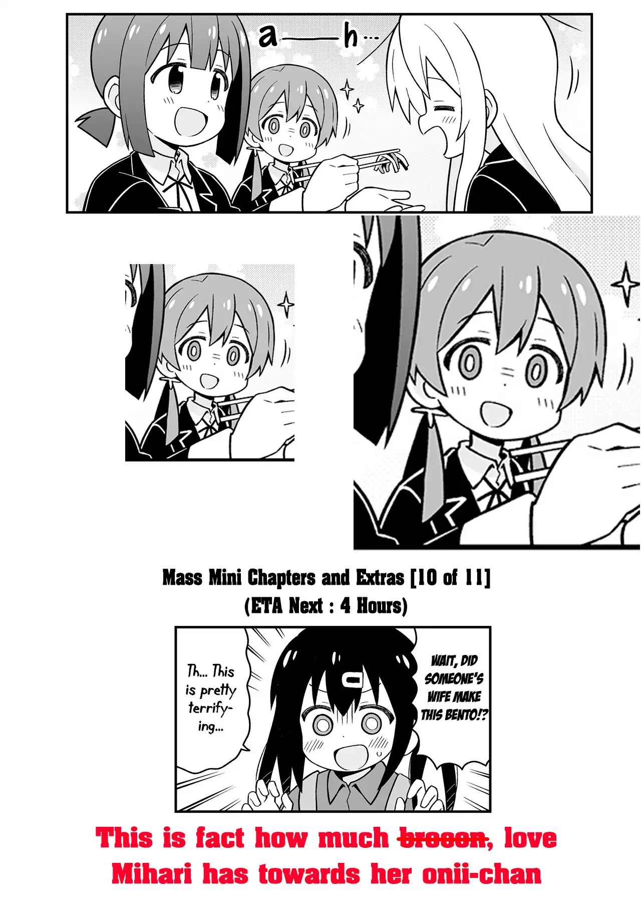 Onii-Chan Is Done For - Chapter 24.5: Part 1: Mahiro And Bento & Part 2: Mihari And Bento