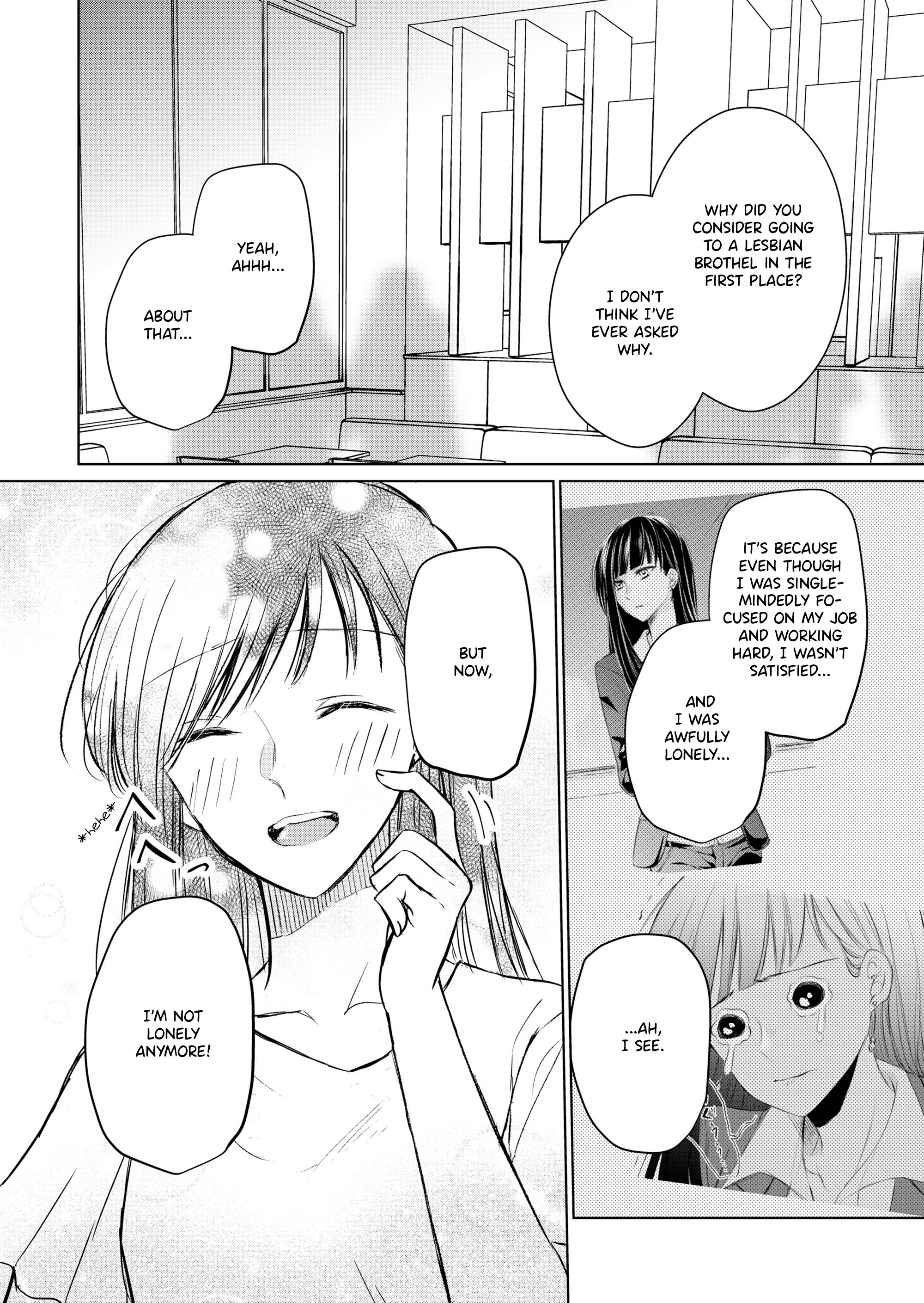 Sabishi Sugiru Onna Shachou Ga Lesbian Fuuzokujou Ni Byou De Ochiru Hanashi - Vol.1 Chapter 10