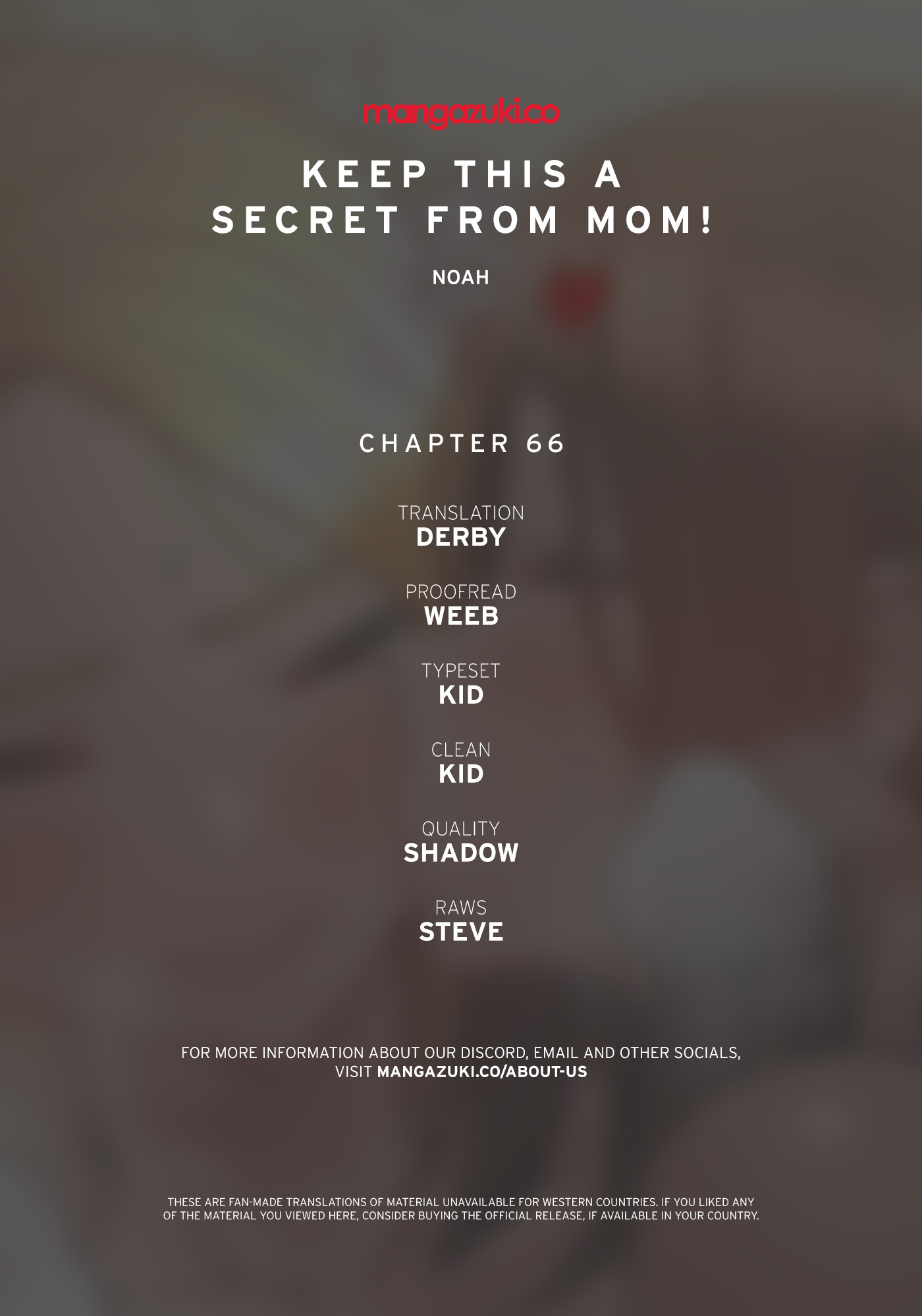 Keep This A Secret From Mom - Chapter 66