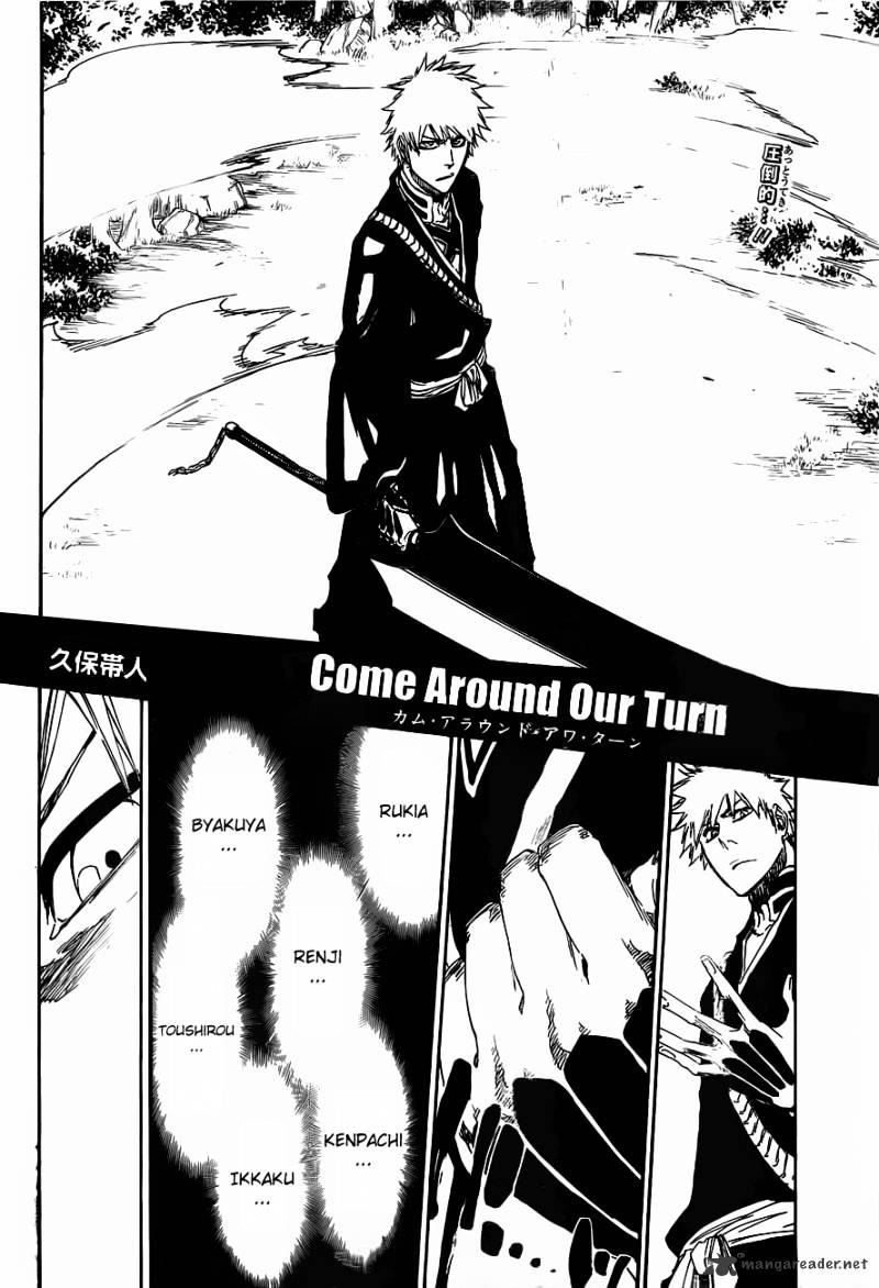 Bleach - Chapter 461 : Come Around Our Turn