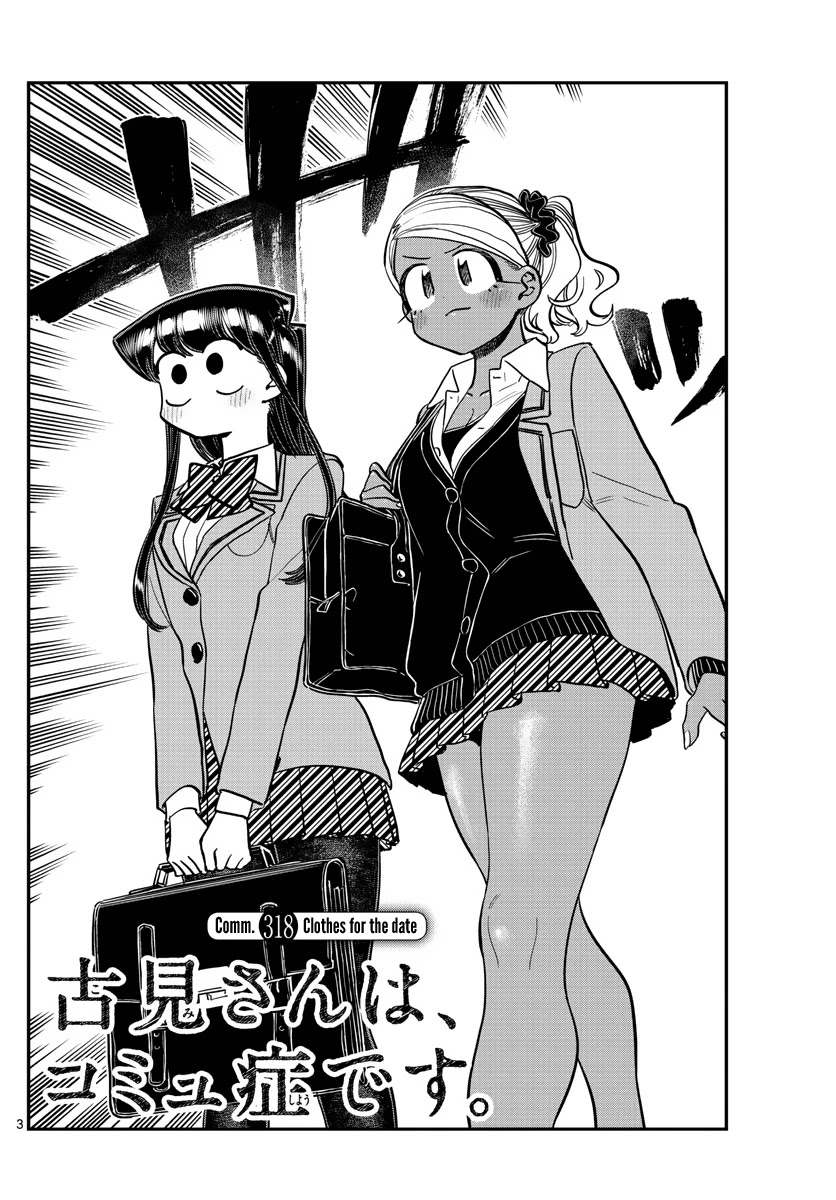 Komi-San Wa Komyushou Desu - Chapter 318: Clothes For The Date