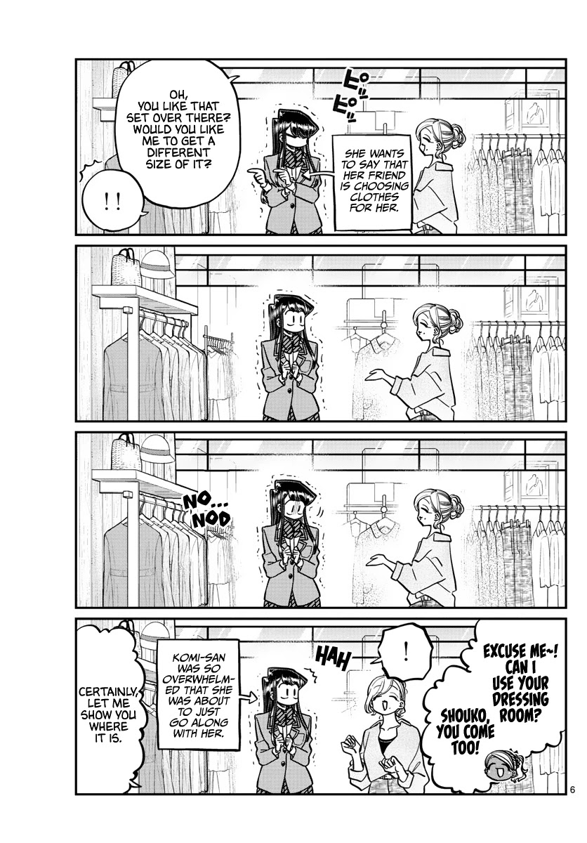 Komi-San Wa Komyushou Desu - Chapter 318: Clothes For The Date