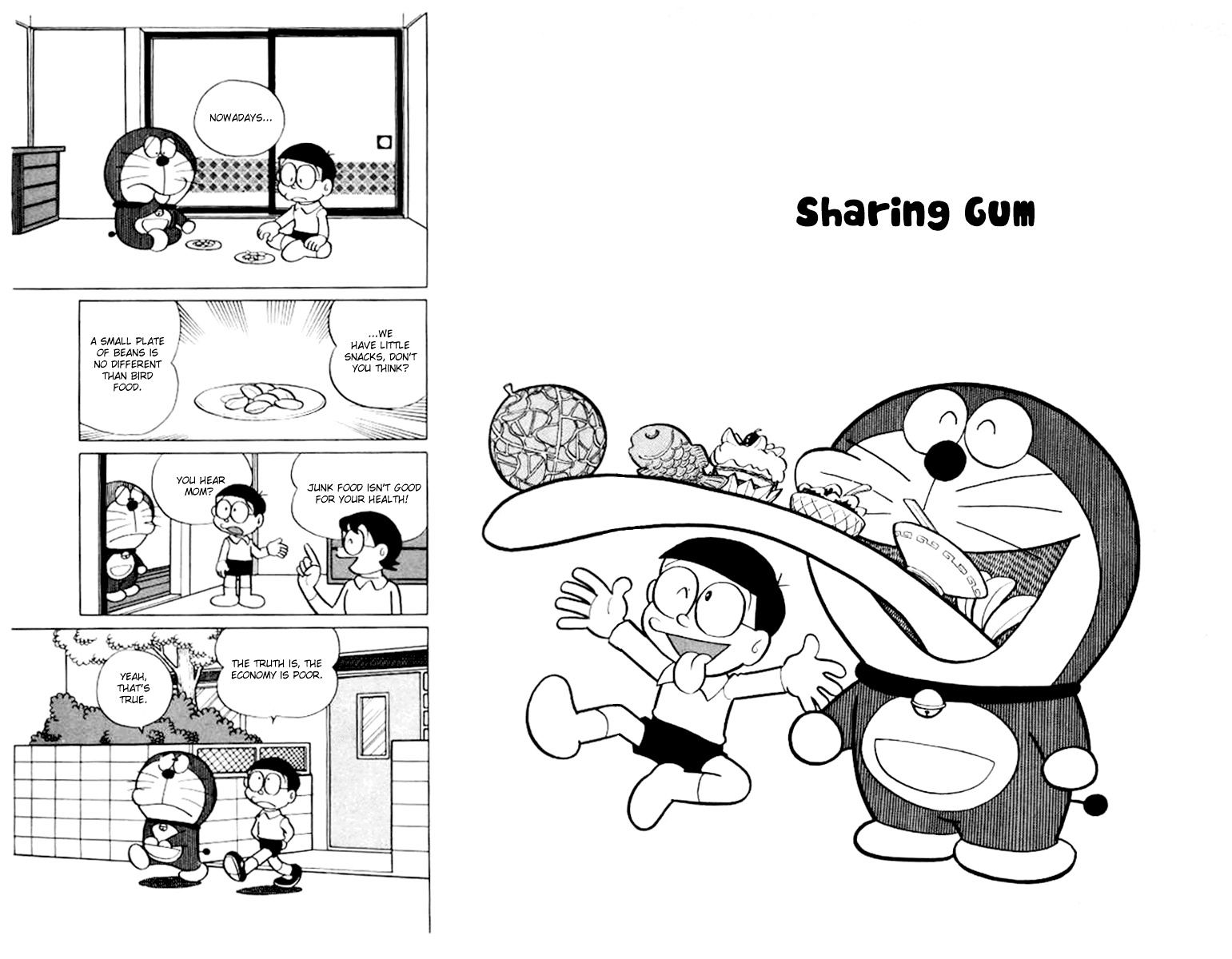 Doraemon - Vol.11 Chapter 195 : The Sharing Gum