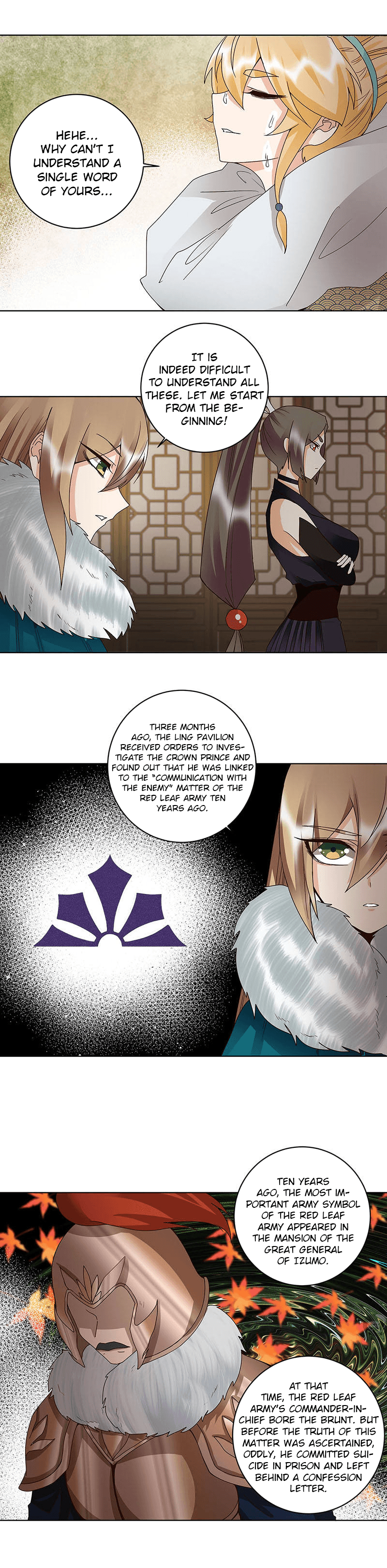 The Bloody Merchant Empress And The Cold Husband's Forceful Doting - Chapter 142: Red Leaf Symbol