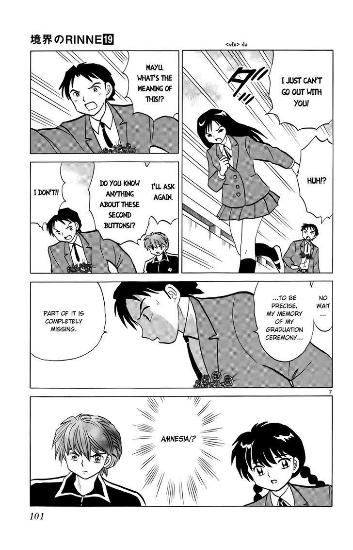 Kyoukai No Rinne - Vol.19 Chapter 184 : At The Graduation Ceremony