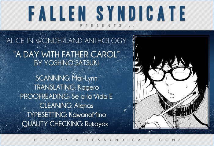 Alice In Wonderland (Anthology) - Vol.1 Chapter 2 : A Day With Father Carol By Yoshino Satsuki