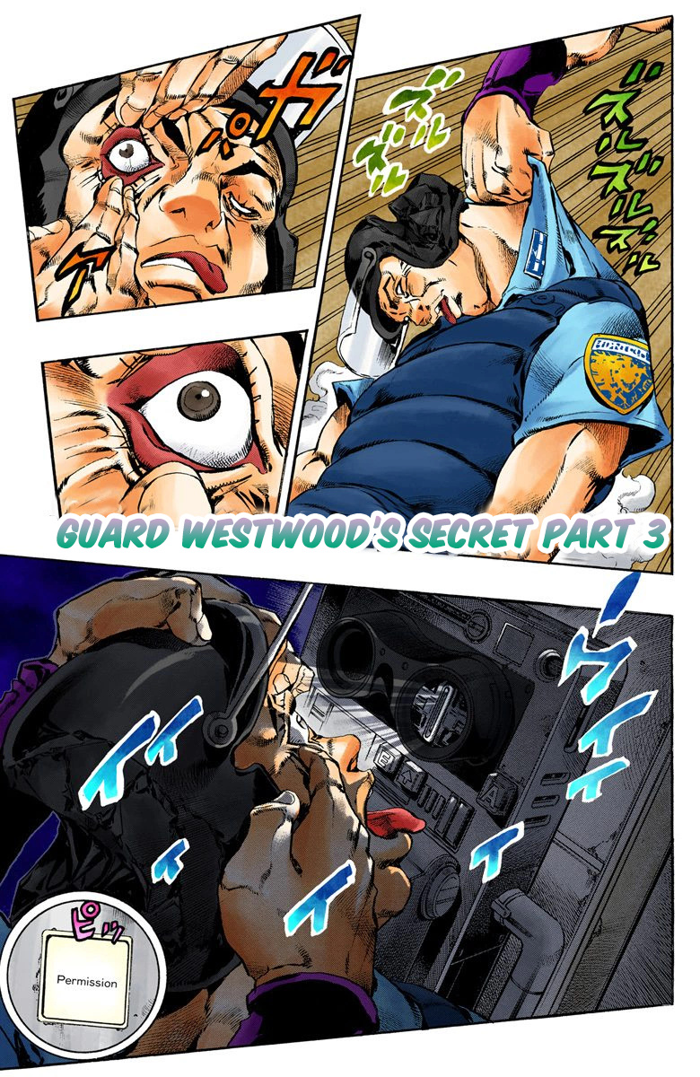 Jojo's Bizarre Adventure Part 6 - Stone Ocean - Vol.7 Chapter 62: Guard Westwood S Secret Part 3