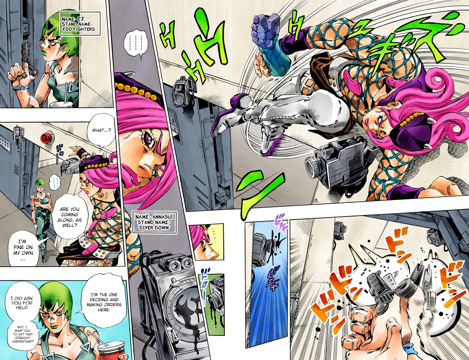 Jojo's Bizarre Adventure Part 6 - Stone Ocean - Vol.7 Chapter 62: Guard Westwood S Secret Part 3