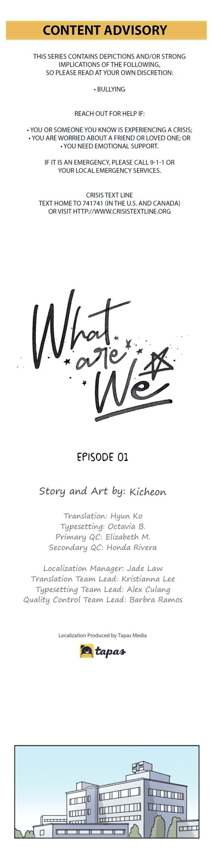 What Are We - Chapter 1