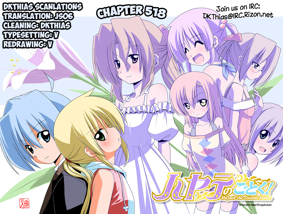 Hayate No Gotoku! - Chapter 518 : I Know The Trick To Being Ill