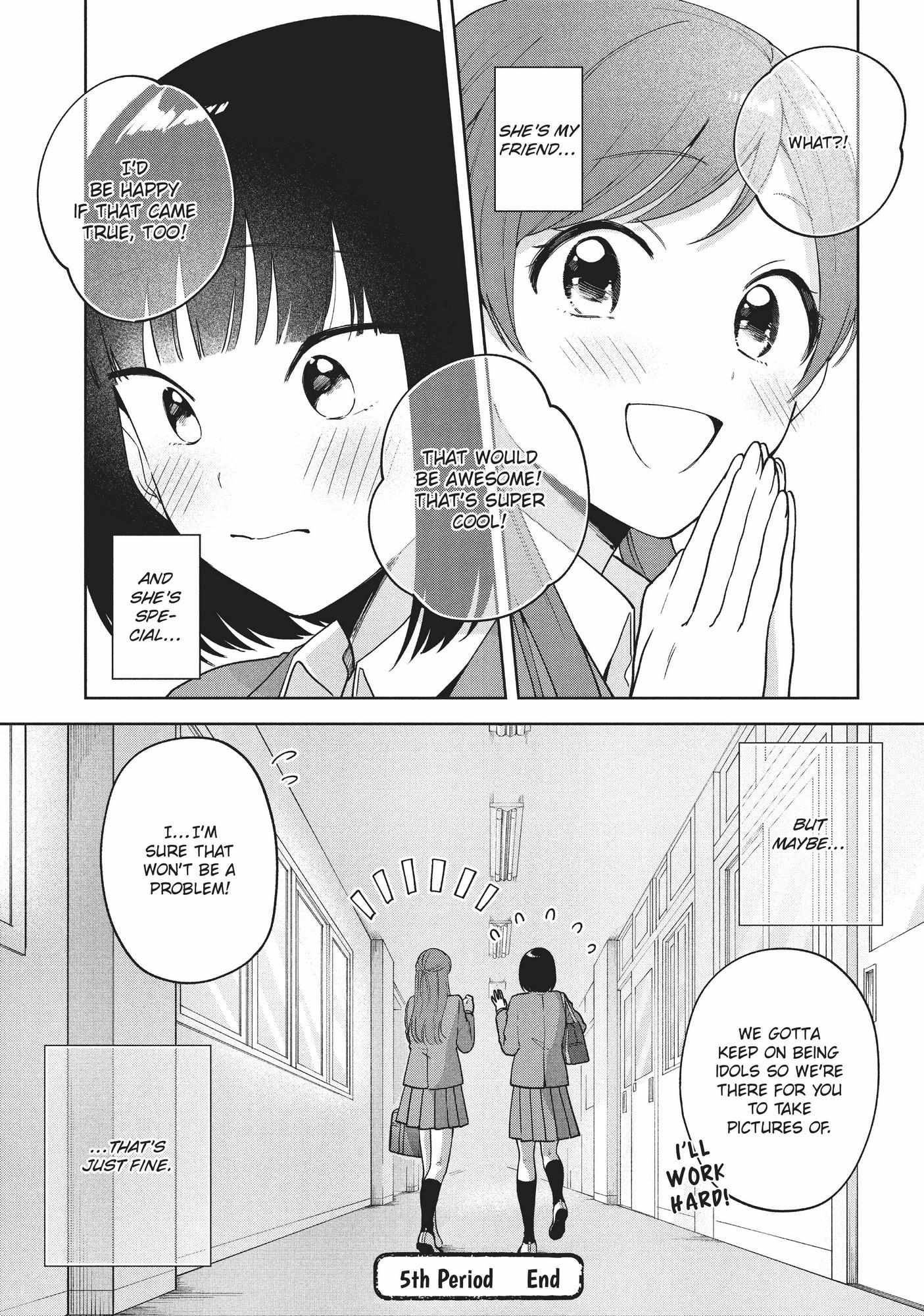 Oshi Ga Tonari De Jugyou Ni Shuuchuu Dekinai! - Chapter 5