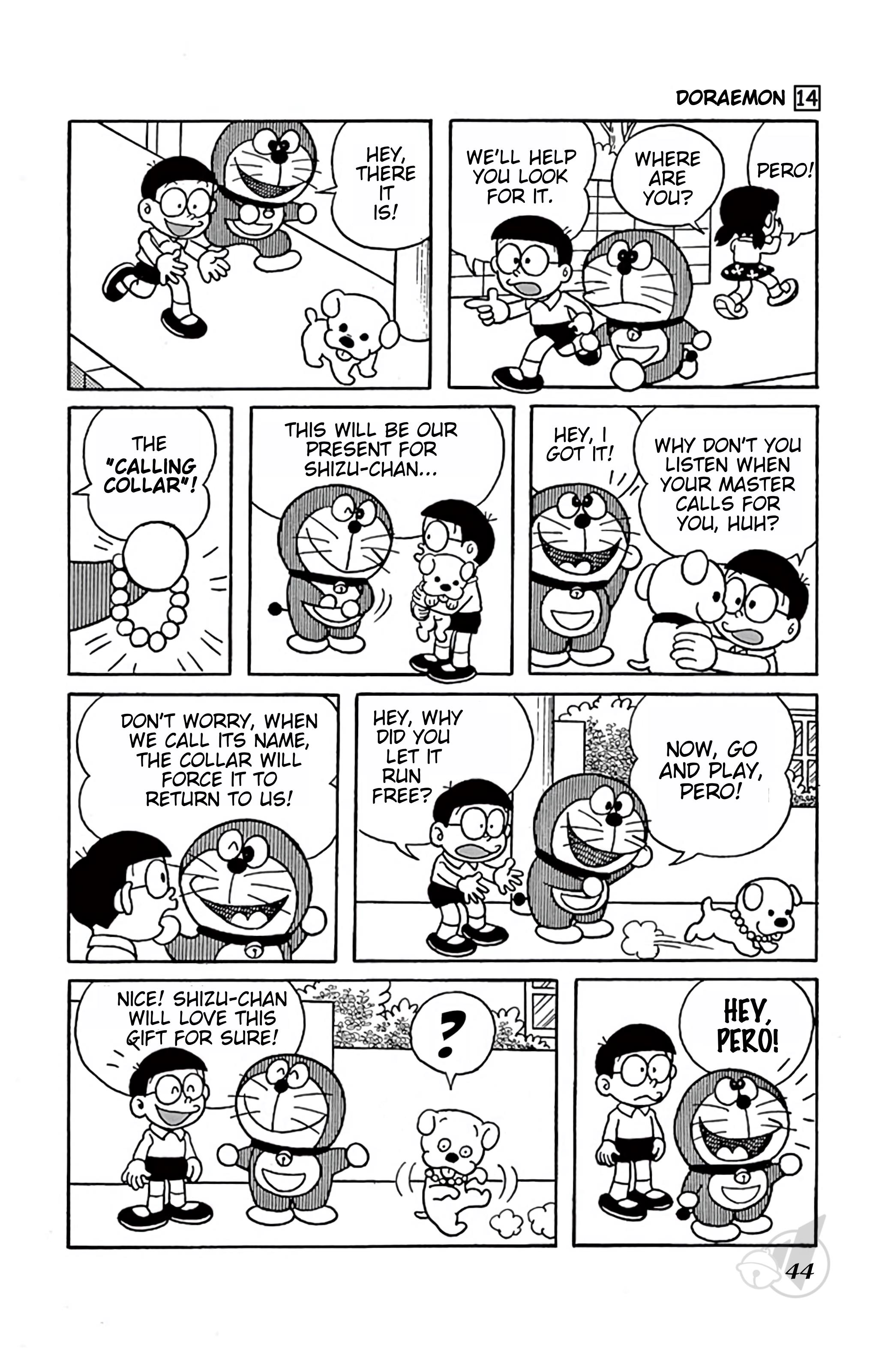 Doraemon - Vol.14 Chapter 250: Calling Collar