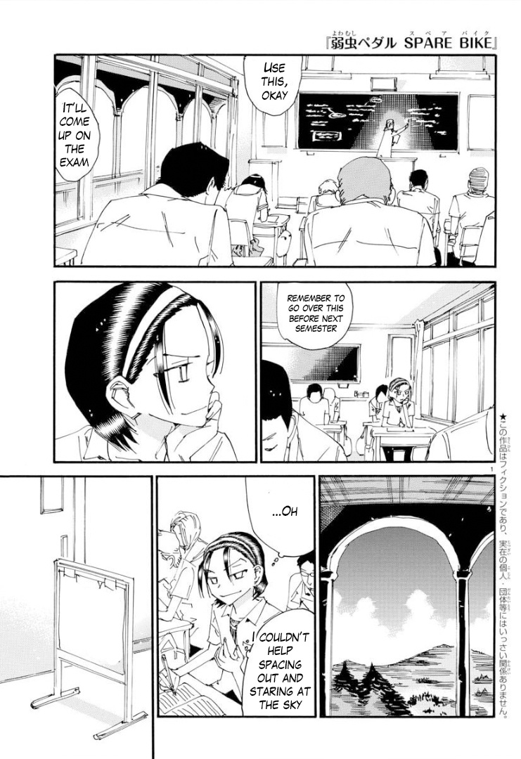 Yowamushi Pedal - Spare Bike - Chapter 85: Toudou Jinpachi 16