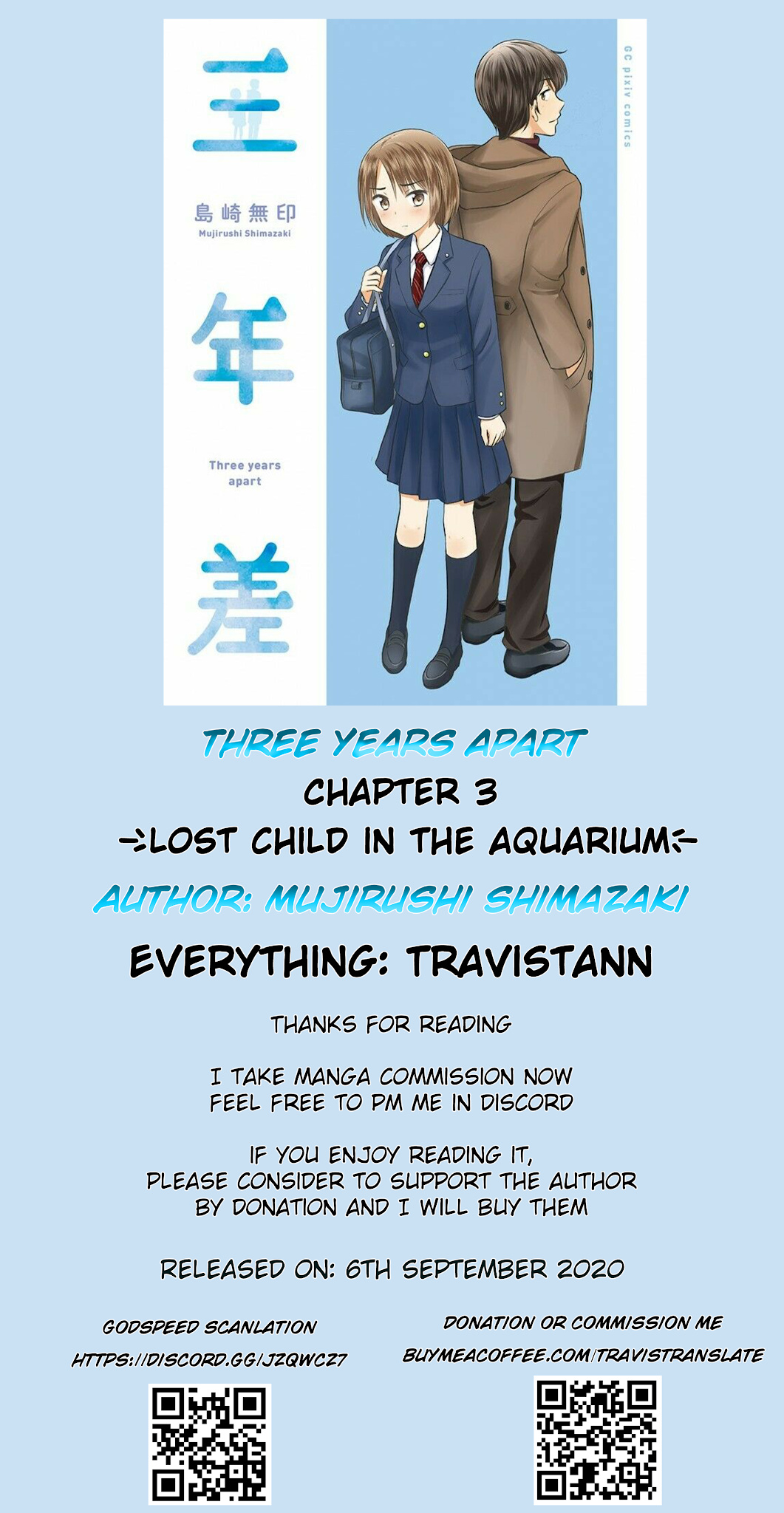 Three Years Apart - Chapter 3: Lost Child In The Aquarium