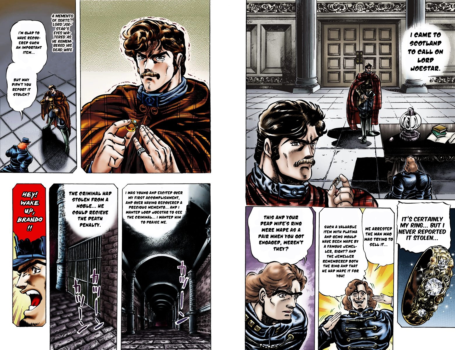 Phantom Blood - Vol.2 Chapter 12 V2 : The Two Rings (Official Color Scans)