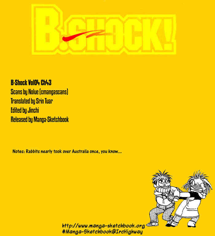 B-Shock! - Vol.4 Chapter 43 : Arata The Rabbit