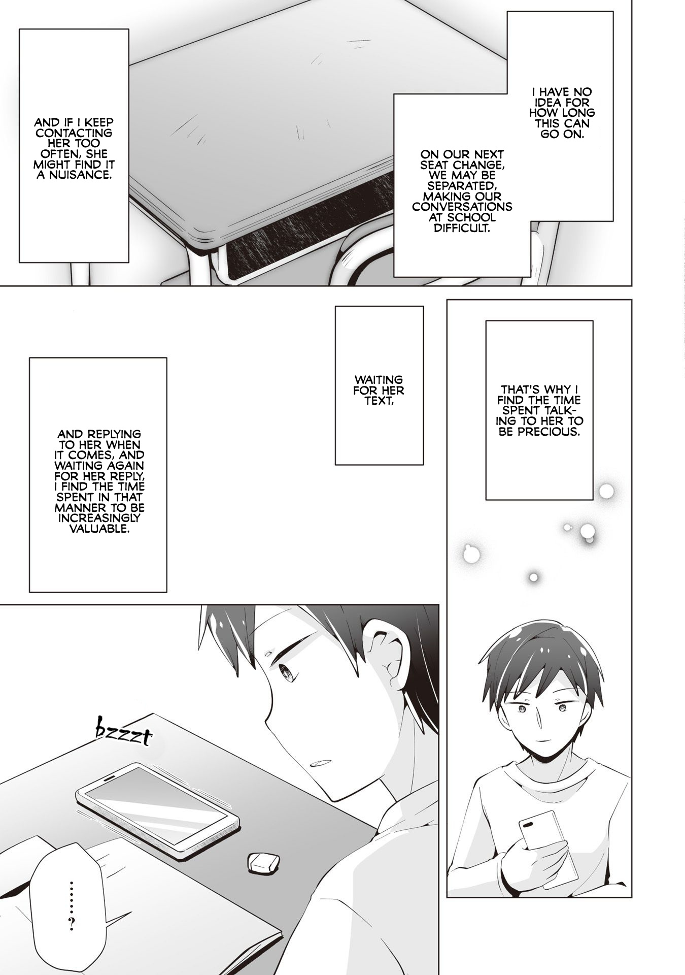 Satou-San Who Sits Next To Me - Vol.2 Chapter 14: Satou-San's Contact Info