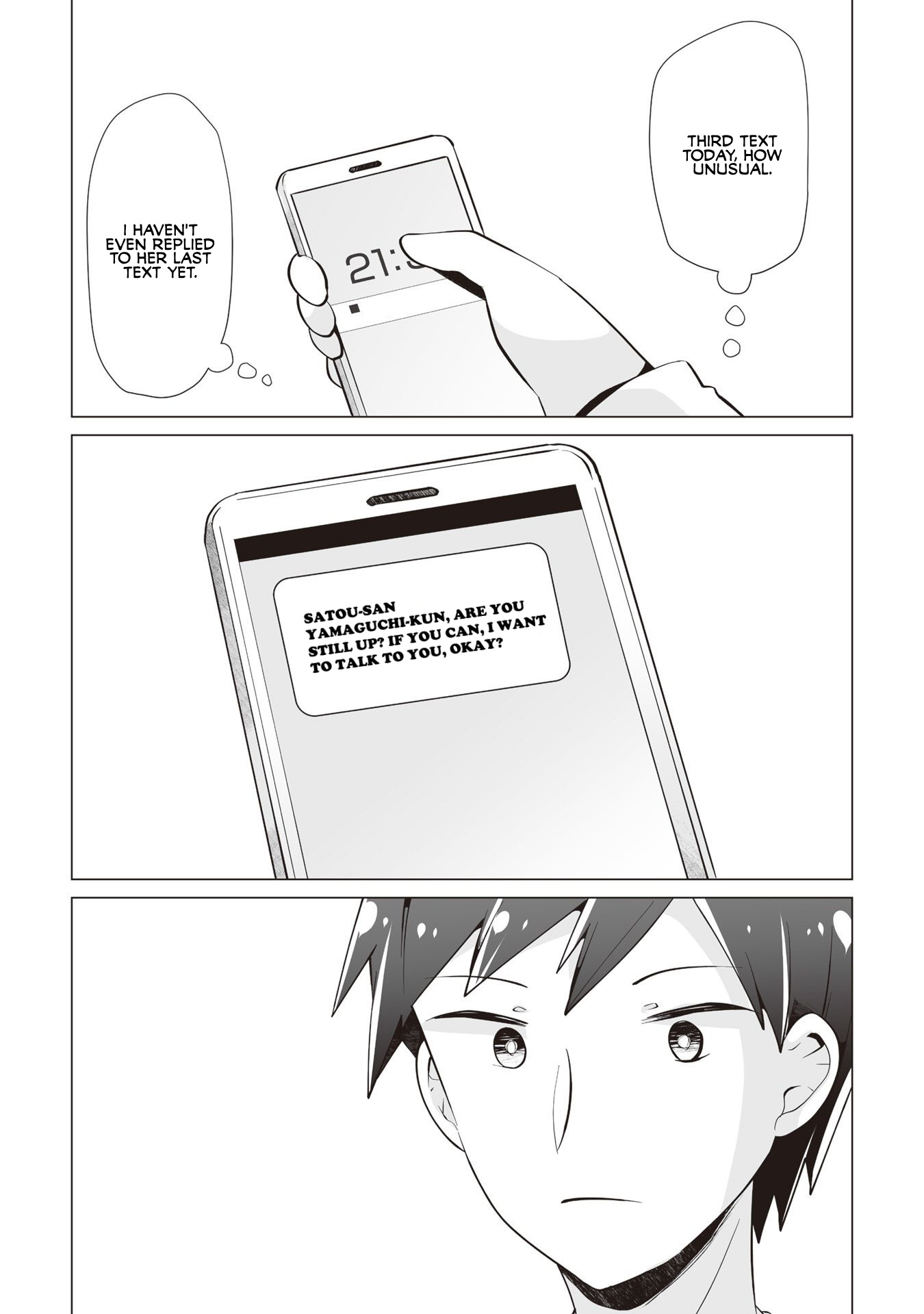 Satou-San Who Sits Next To Me - Vol.2 Chapter 14: Satou-San's Contact Info