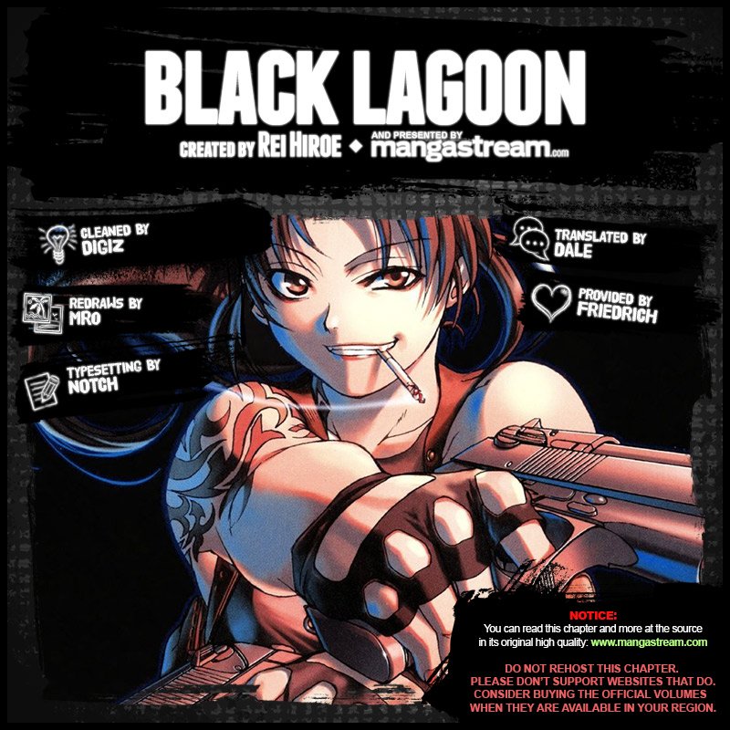 Black Lagoon - Chapter 103: L'homme Sombre Pt.2