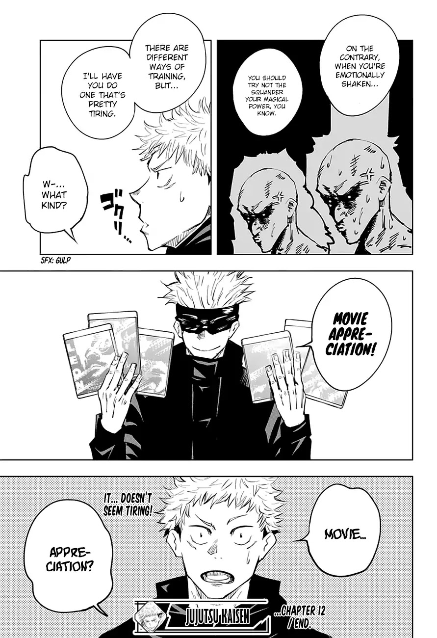 Jujutsu Kaisen - Chapter 12: Pushing Forward