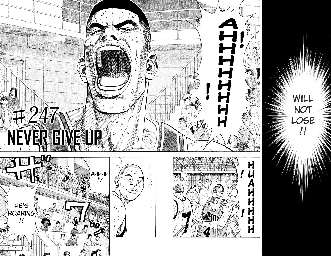 Slam Dunk - Vol.28 Chapter 247 : Never Give Up