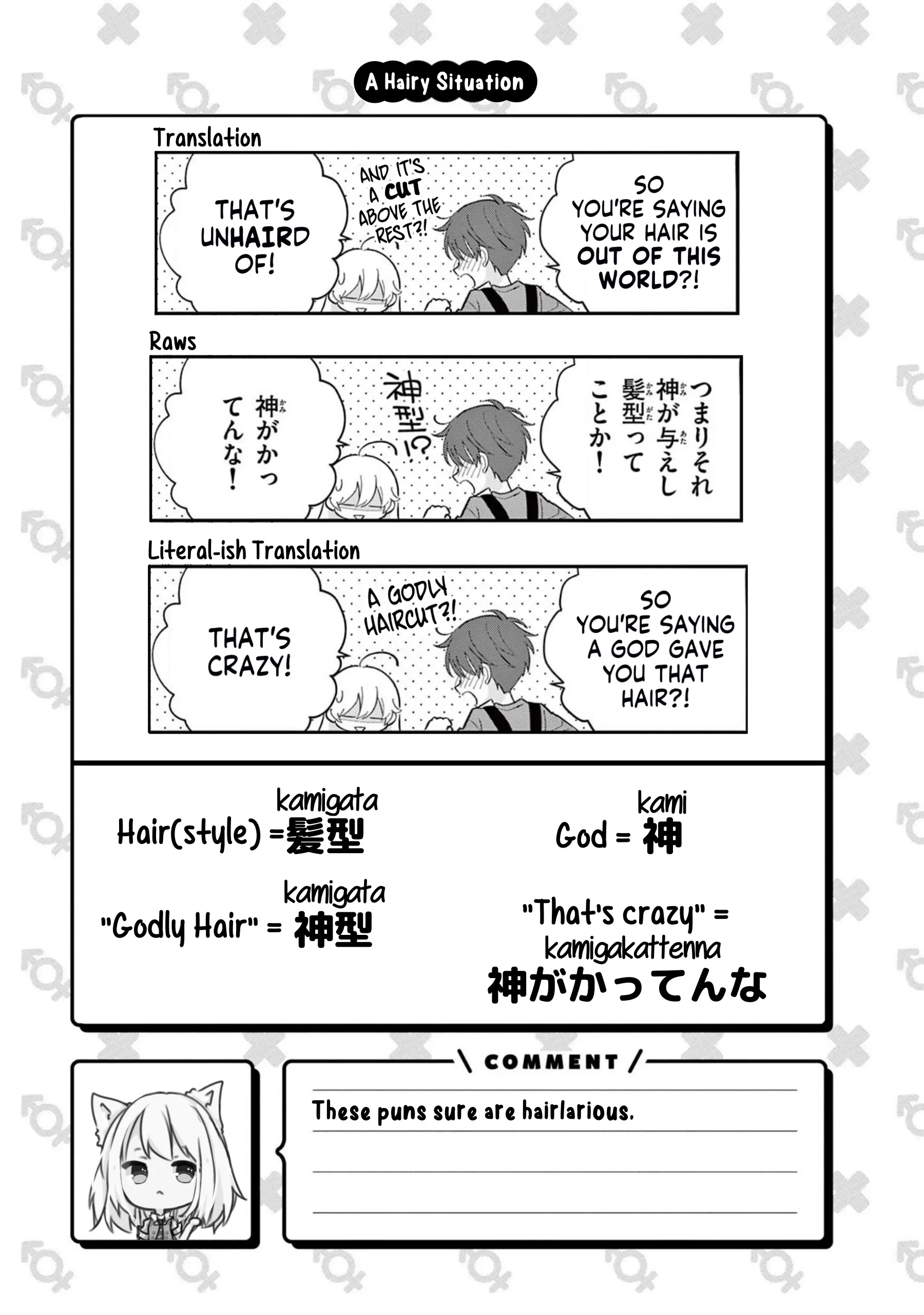 Uesugi-Kun Wa Onnanoko Wo Yametai - Chapter 6.5: Hair Is A Girl's Life?