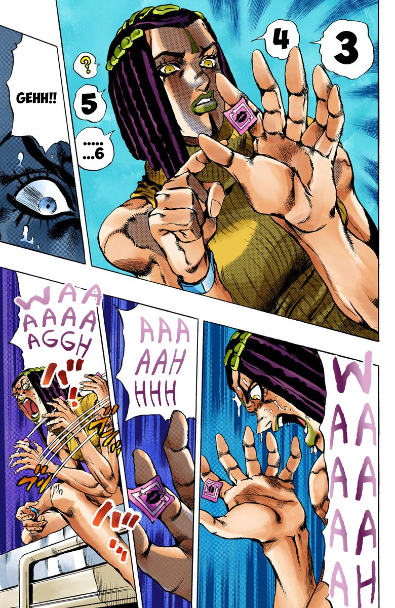 Jojo's Bizarre Adventure Part 6 - Stone Ocean - Vol.3 Chapter 21: Hermès  Sticker Part 1