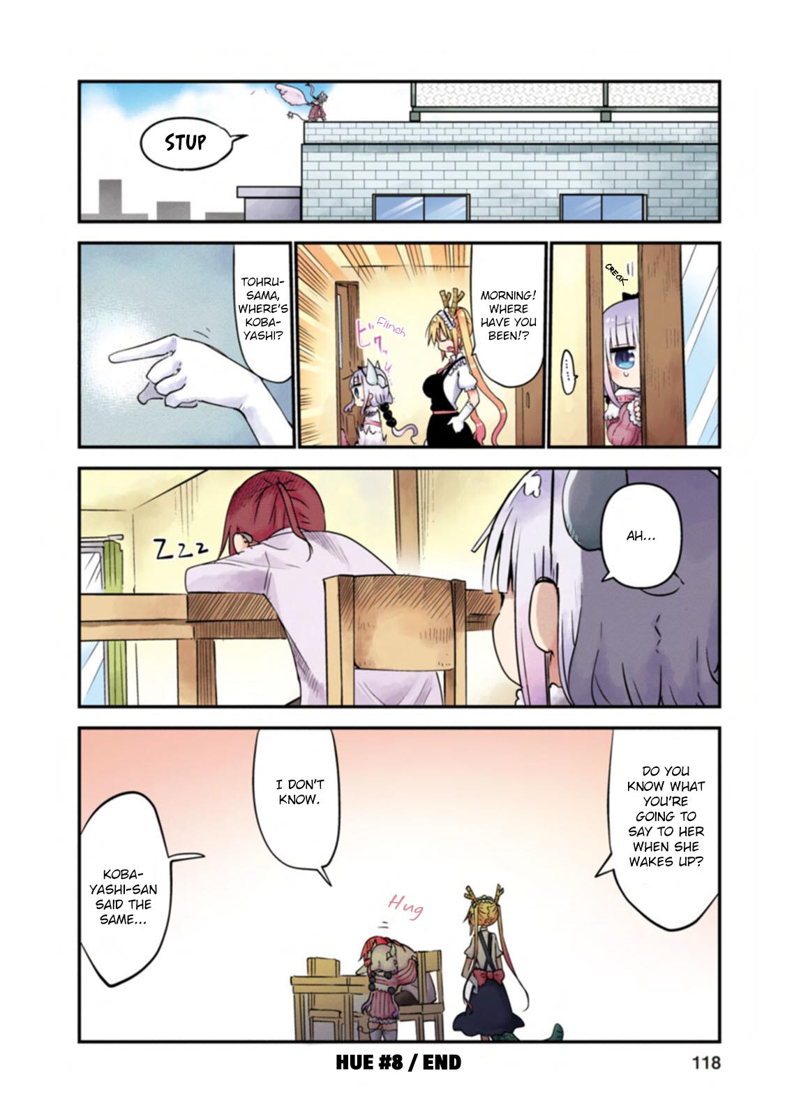 Kobayashi-San Chi No Maid Dragon Full Color Comic - Vol.1 Chapter 8: Kanna In New York