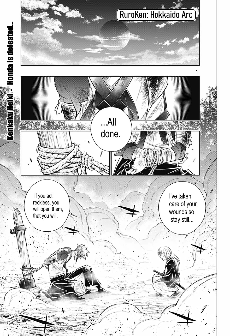 Rurouni Kenshin: Hokkaido Arc - Chapter 34: Leaving Otaru