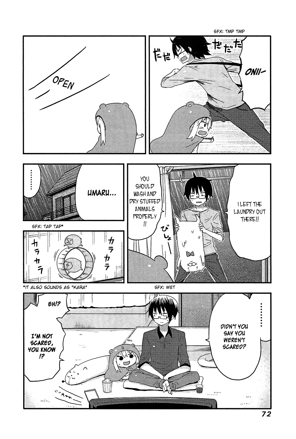 Himouto! Umaru-Chan - Chapter 26 : Umaru And Horror Movie