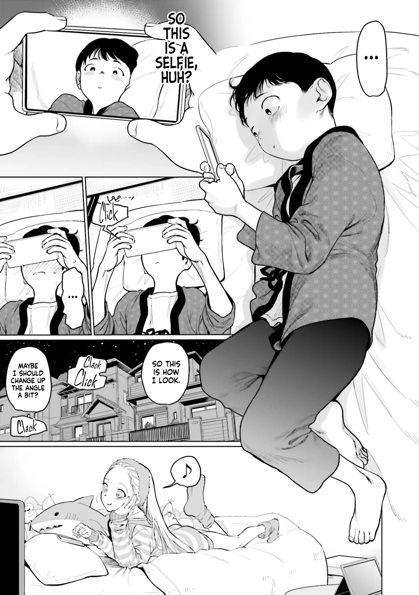 Jc Sasha-Chan To Classmate Otaku-Kun (Webcomic) - Vol.1 Chapter 20.5: Exchaning Lime Info