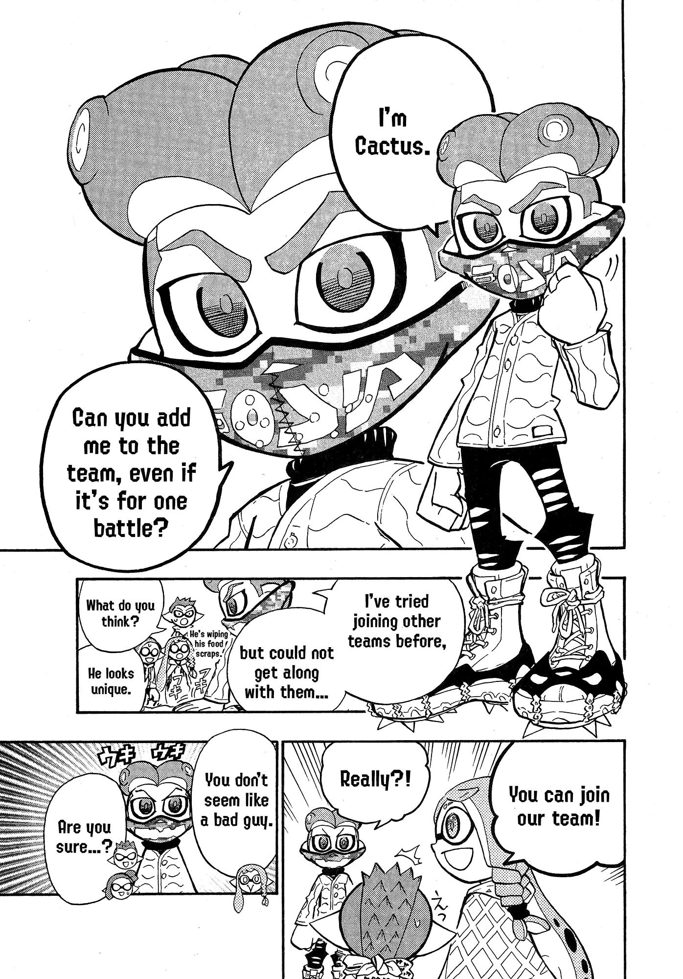 Splatoon - Vol.22 Chapter 90: Team Mitsuami