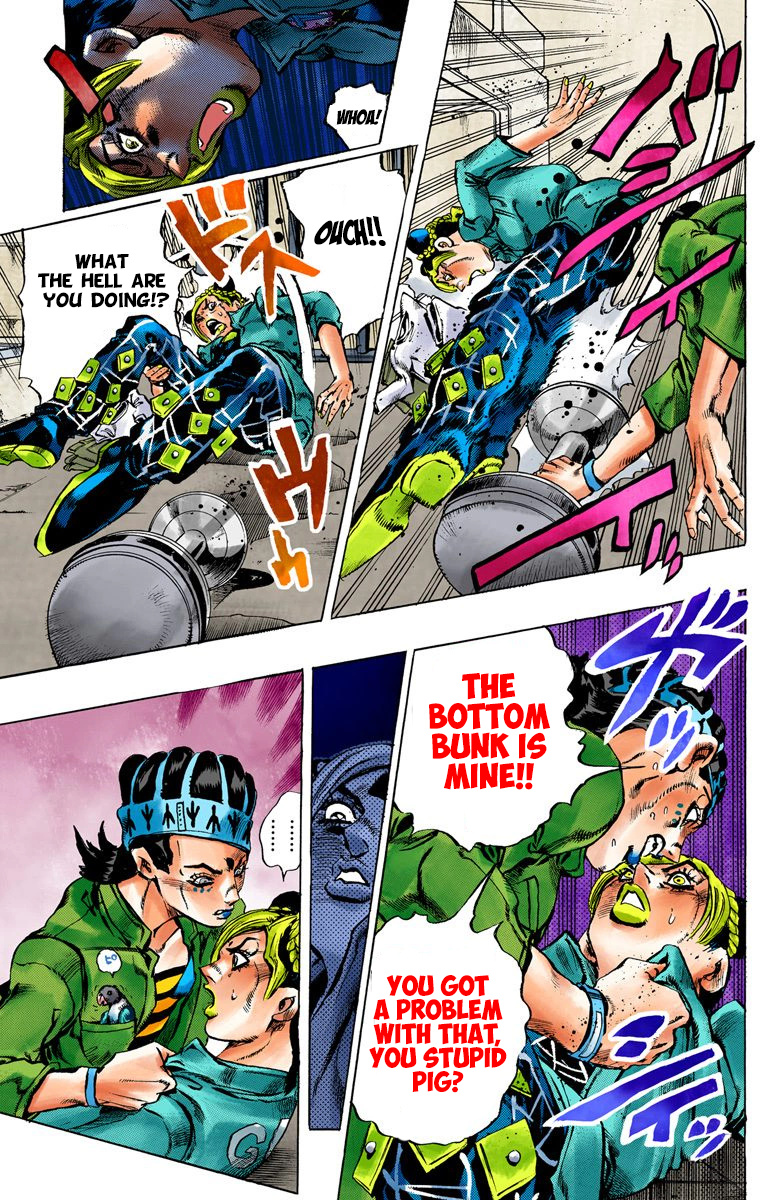 Jojo's Bizarre Adventure Part 6 - Stone Ocean - Vol.1 Chapter 4: Prisoner Fe40536 Jolyne Cujoh Part 1