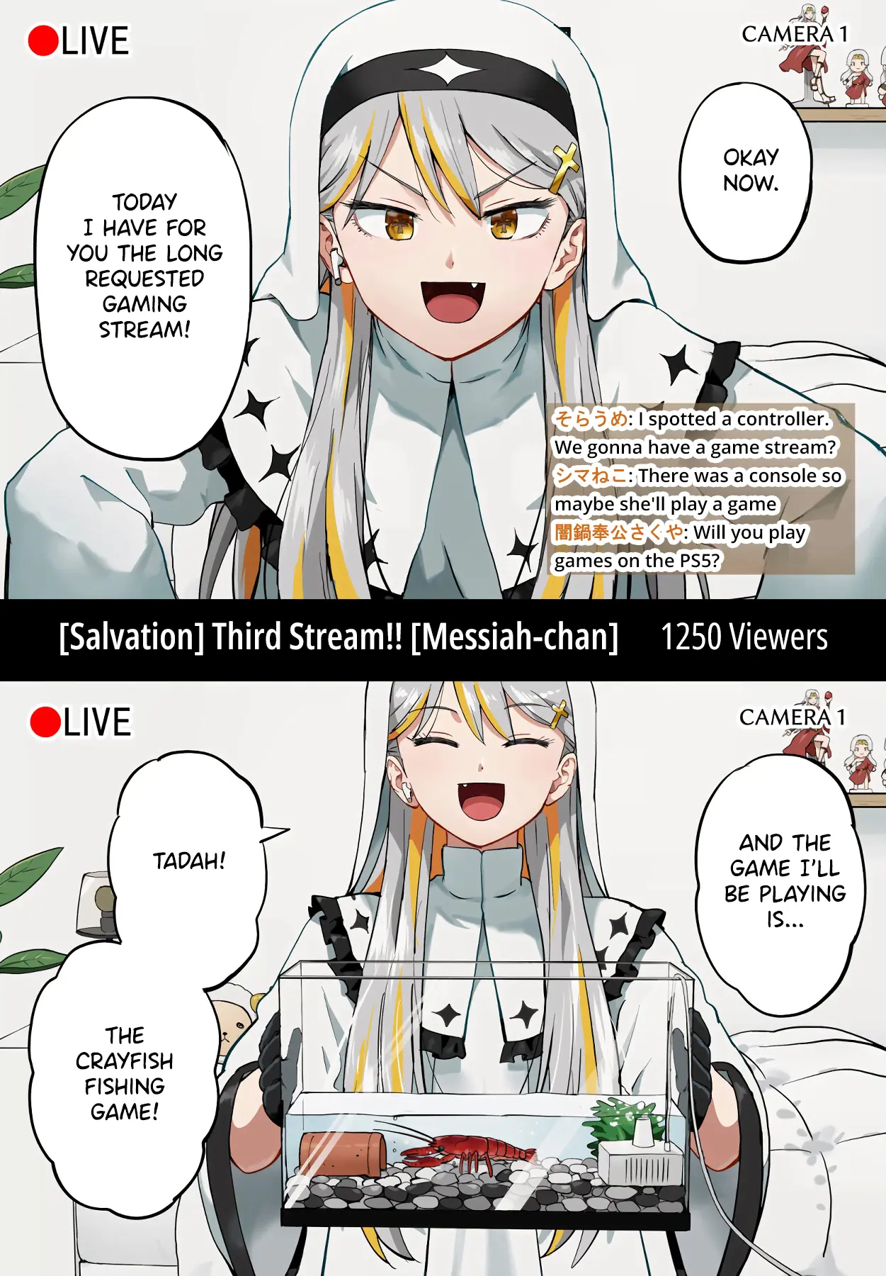 Vtuber Savior ✟ Messiah-Chan - Vol.1 Chapter 14