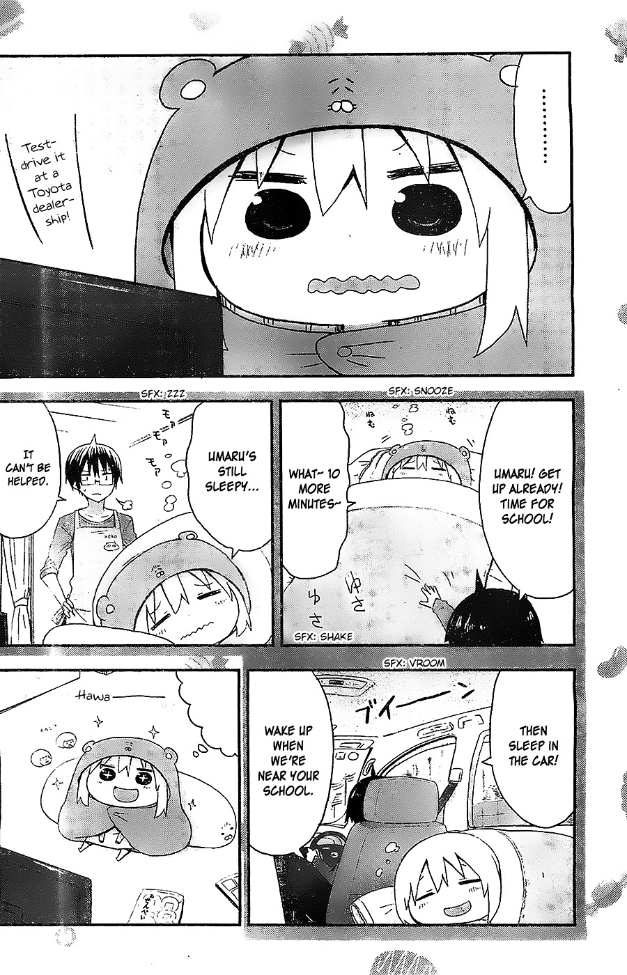 Himouto! Umaru-Chan - Chapter 55 : Umaru And Car