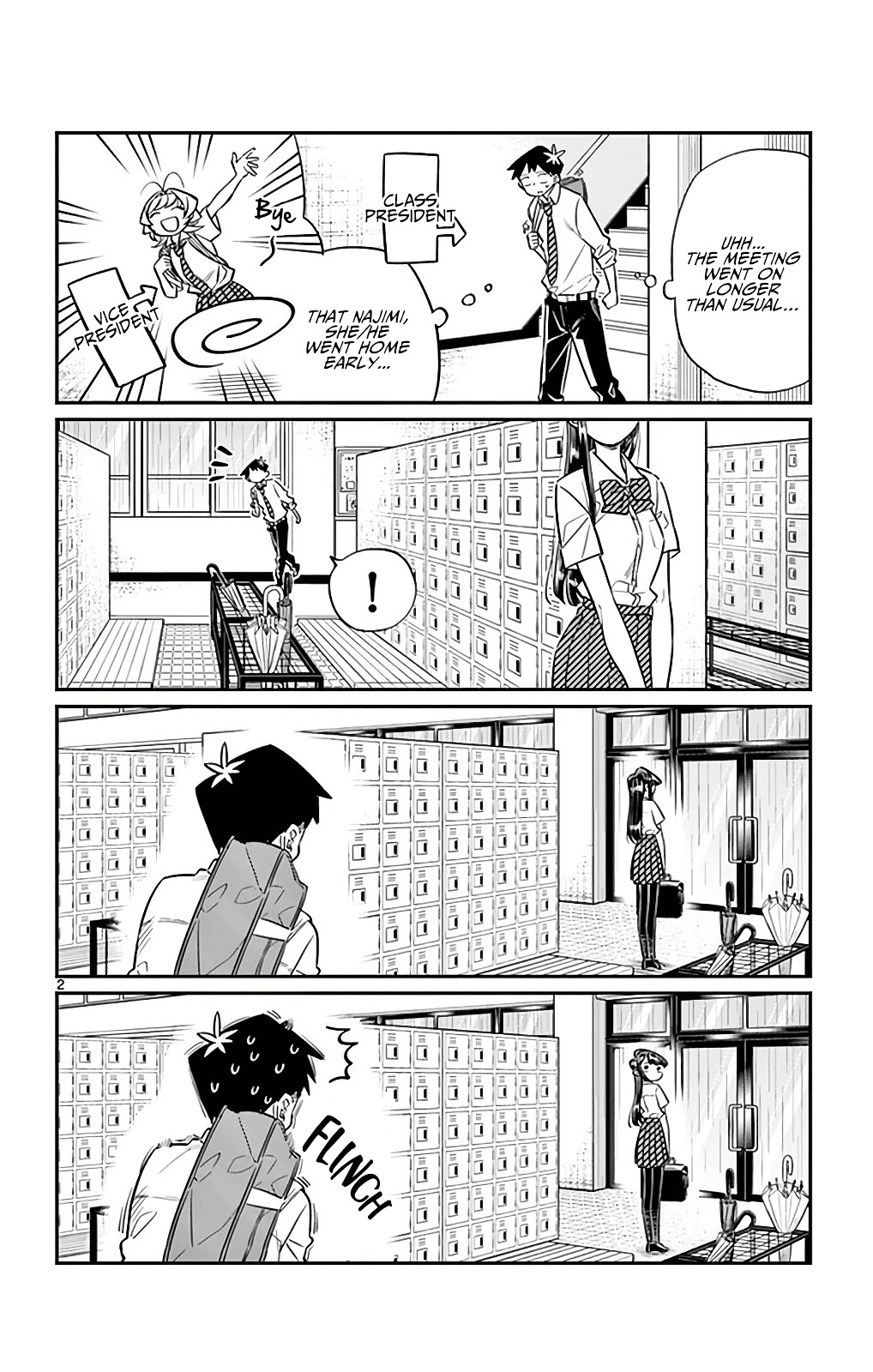 Komi-San Wa Komyushou Desu - Vol.2 Chapter 30: It's Raining