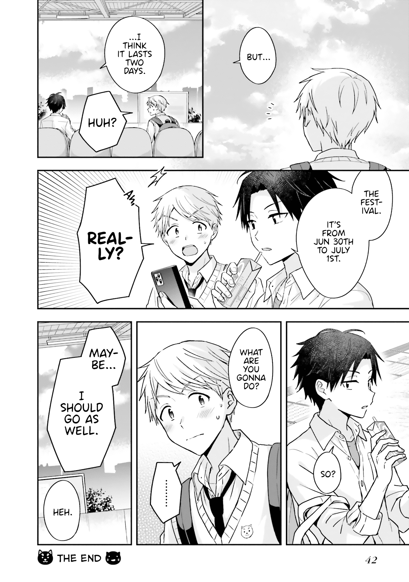 The Quiet Komori-San And The Loud Oobayashi-Kun - Chapter 31