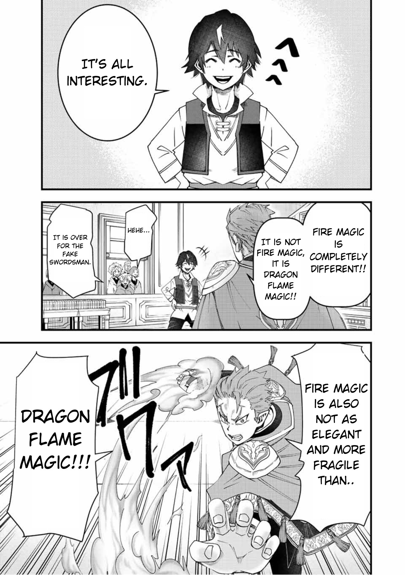 Ochikobore Kenshi, Tsuihousareta No De Majutsushi Ni Tenkou Suru  Kenshi No Toki Wa Gomi Skill Datta “Zettai Kioku” Wa Majutsushi Ni Totte Wa Kami Skill Deshita - Vol.2 Chapter 7: Dragon Flame Magic