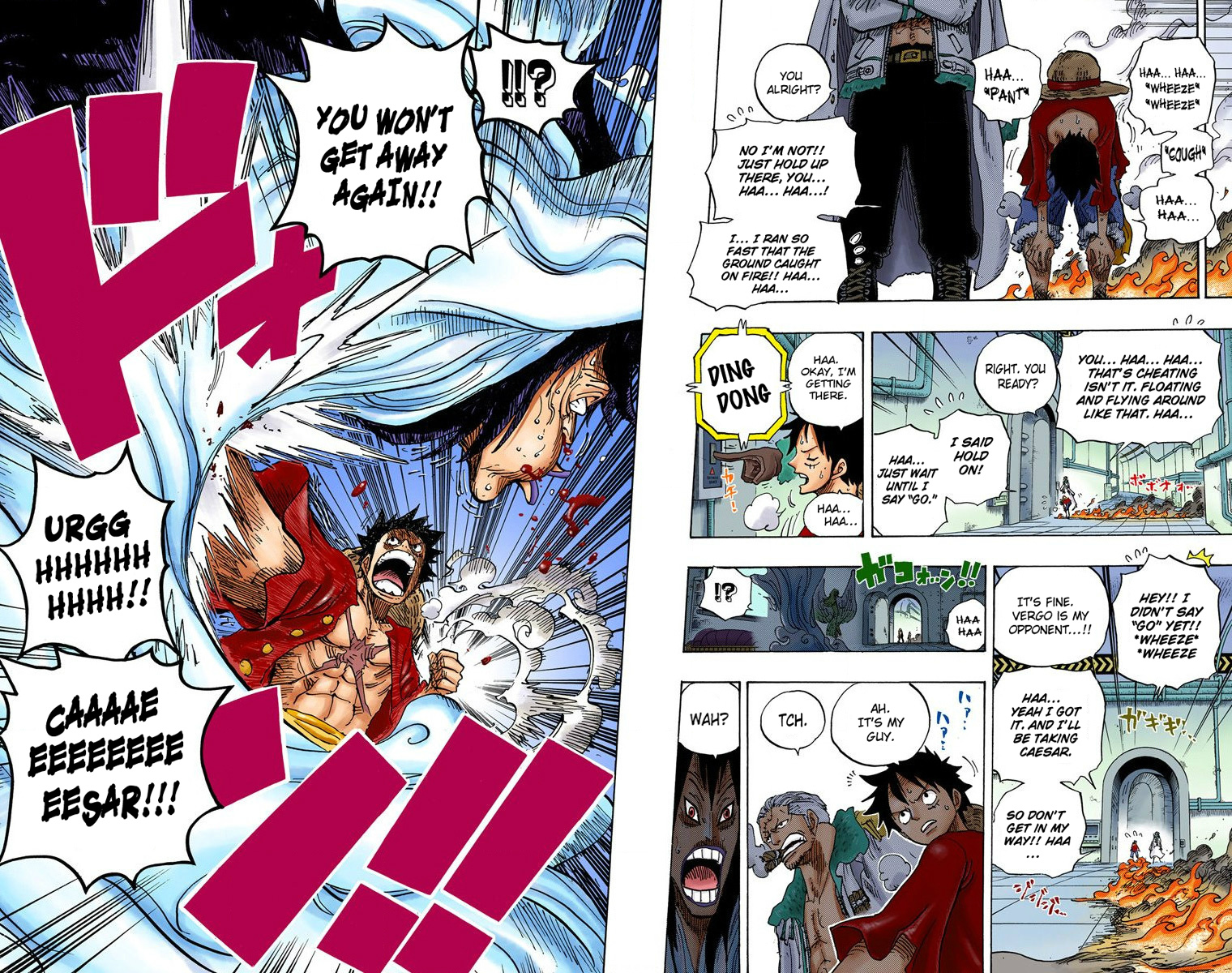 One Piece - Digital Colored Comics - Vol.69 Chapter 680: G-5 Commander "Kichiku" Vergo