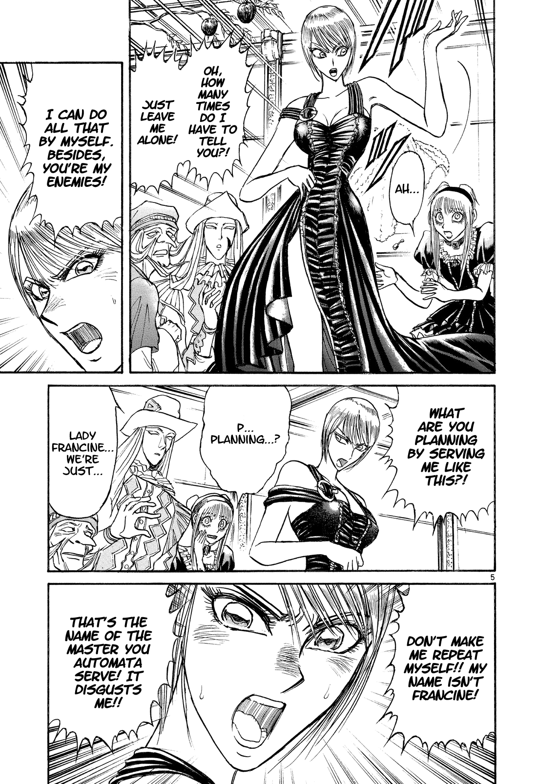 Karakuri Circus - Chapter 358: Deus Ex Machina - Act 25: Head To Harry!!