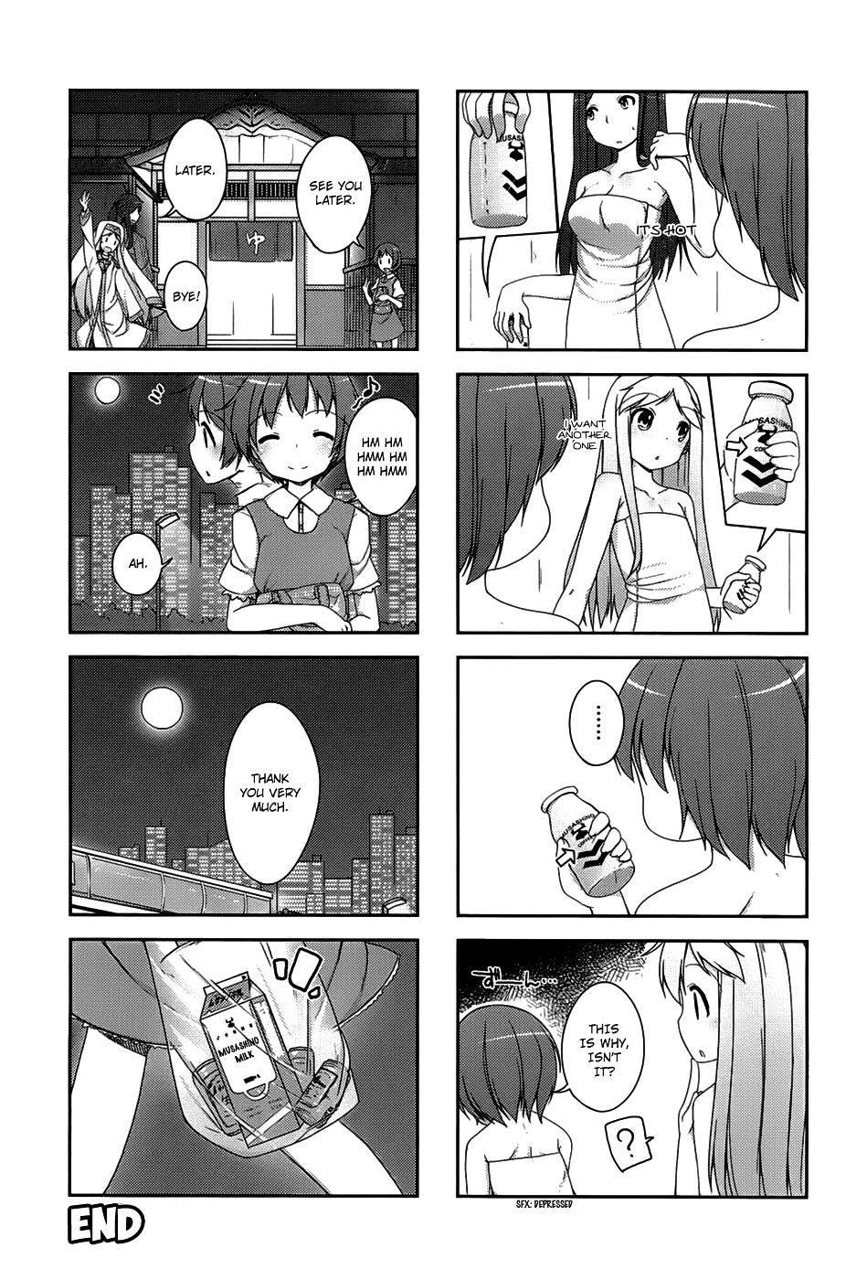 4-Koma Koushiki Anthology - Toaru Kagaku No Railgun X Toaru Majutsu No Index - Vol.1 Chapter 20 : Komoe-Yu